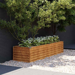 Garden Raised Bed Corten Steel Weathering steel Depth 50 cm 194 cm