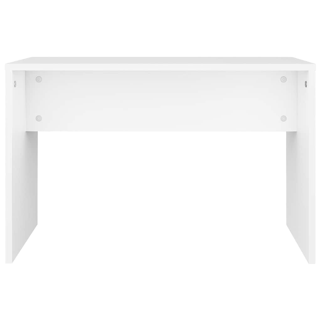 vidaXL Dressing Stool White 70x35x45 cm Engineered Wood 4