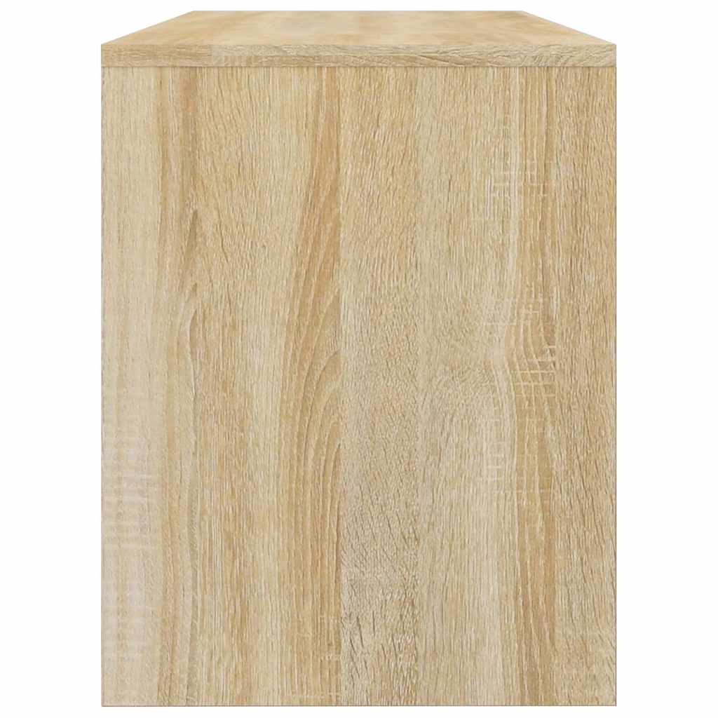 vidaXL Dressing Stool Sonoma Oak 70x35x45 cm Engineered Wood 5