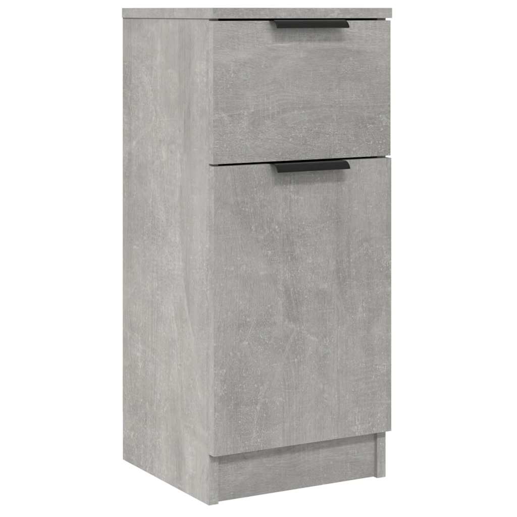 vidaXL Sideboard Concrete Grey 30x30x70 cm Engineered Wood 2