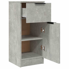 vidaXL Sideboard Concrete Grey 30x30x70 cm Engineered Wood 5