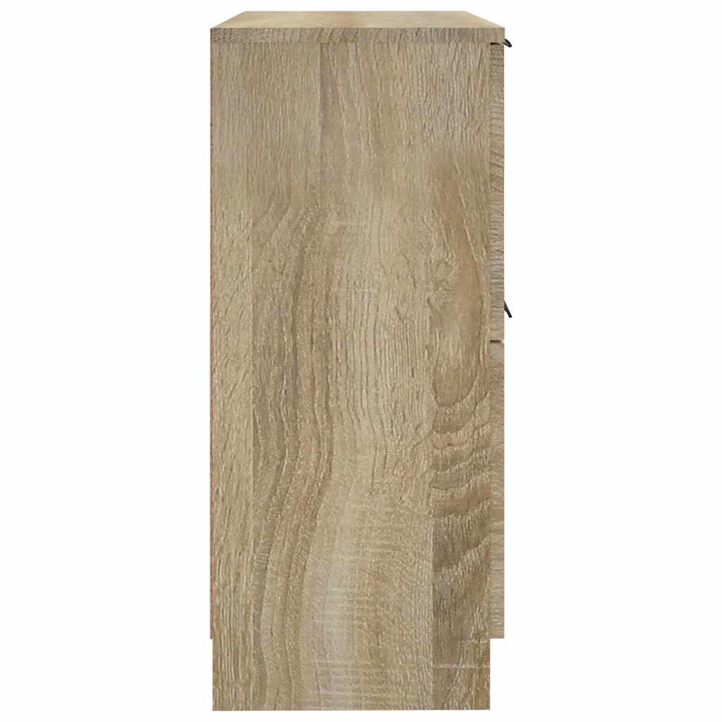 vidaXL Sideboard Sonoma Oak 30x30x70 cm Engineered Wood 6