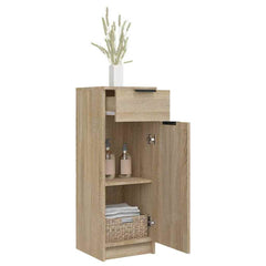 vidaXL Bathroom Cabinet | Sonoma oak | Engineered wood | Medium 5