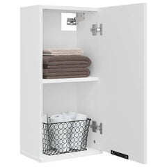 vidaXL Bathroom Cabinet | White | Engineered Wood | Compact | Bathroom Cabinet 5