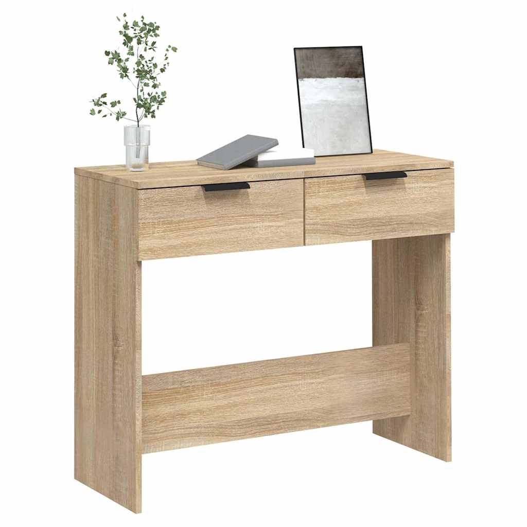 vidaXL Console Table | Sonoma oak | Engineered wood | Standard | Console Table 4