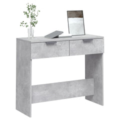 vidaXL Console Table | Concrete grey | Engineered wood | Medium | Console Table 4