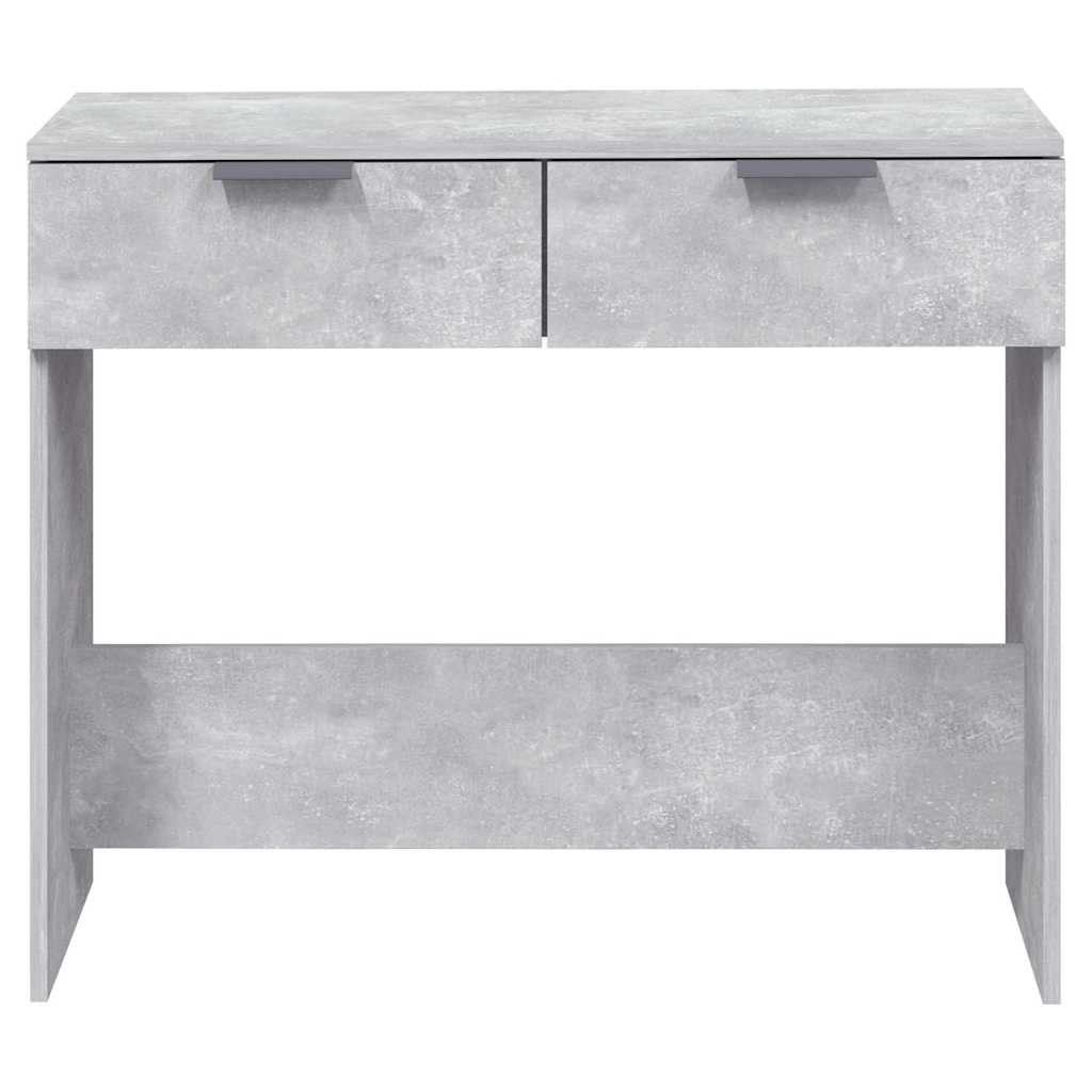 vidaXL Console Table | Concrete grey | Engineered wood | Medium | Console Table 6