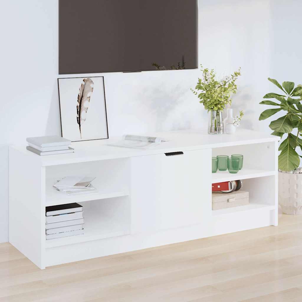 TV Cabinet 102x35,5x36,5 cm Engineered Wood White