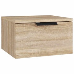 vidaXL Wall-mounted Bedside Cabinets 2 pcs Sonoma Oak 34x30x20 cm 5