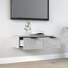 vidaXL Wall Cabinet | Concrete grey | Engineered wood | 68x30x20 cm 3