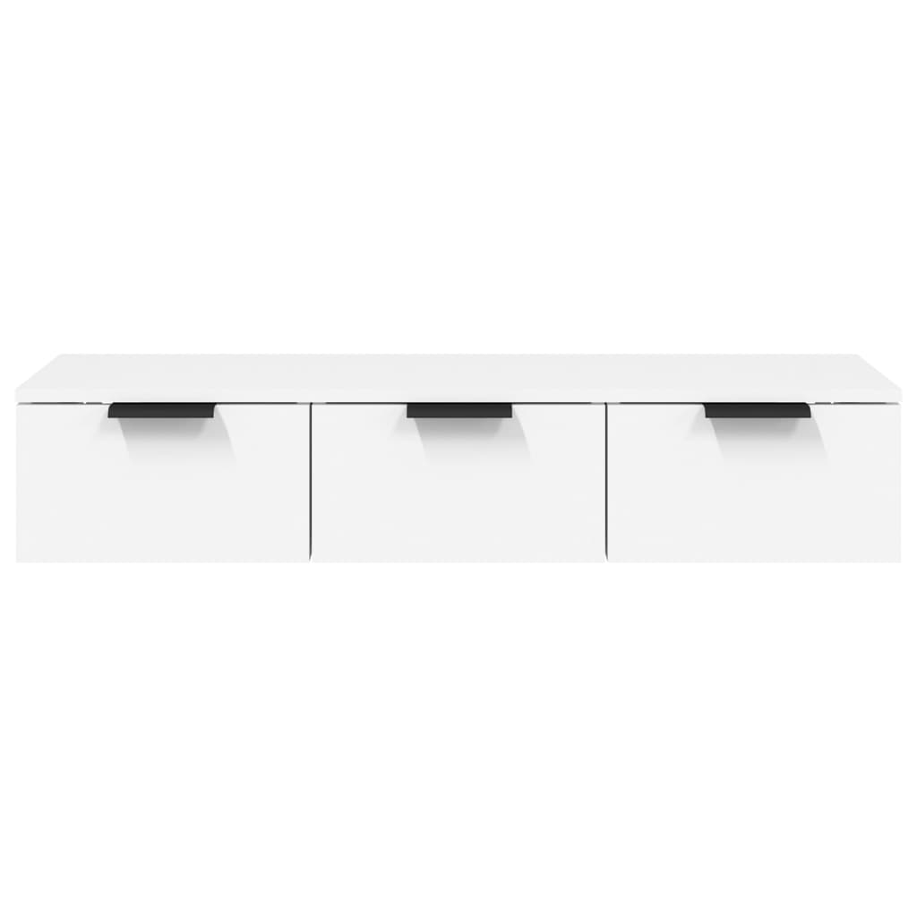 vidaXL Wall Cabinet White 102x30x20 cm Engineered Wood 5
