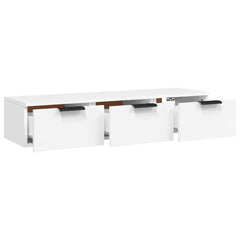 vidaXL Wall Cabinet White 102x30x20 cm Engineered Wood 6