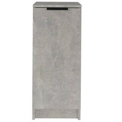 Shoe Cabinet Concrete Grey Engineered Wood, image 5