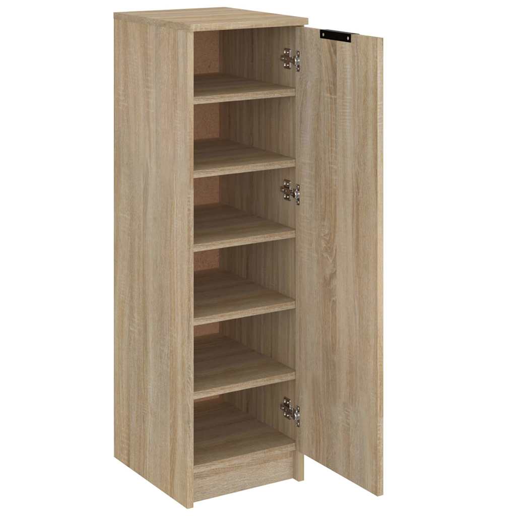 vidaXL Shoe Cabinet | Sonoma oak | Engineered wood | Standard | Shoe Cabinet 6