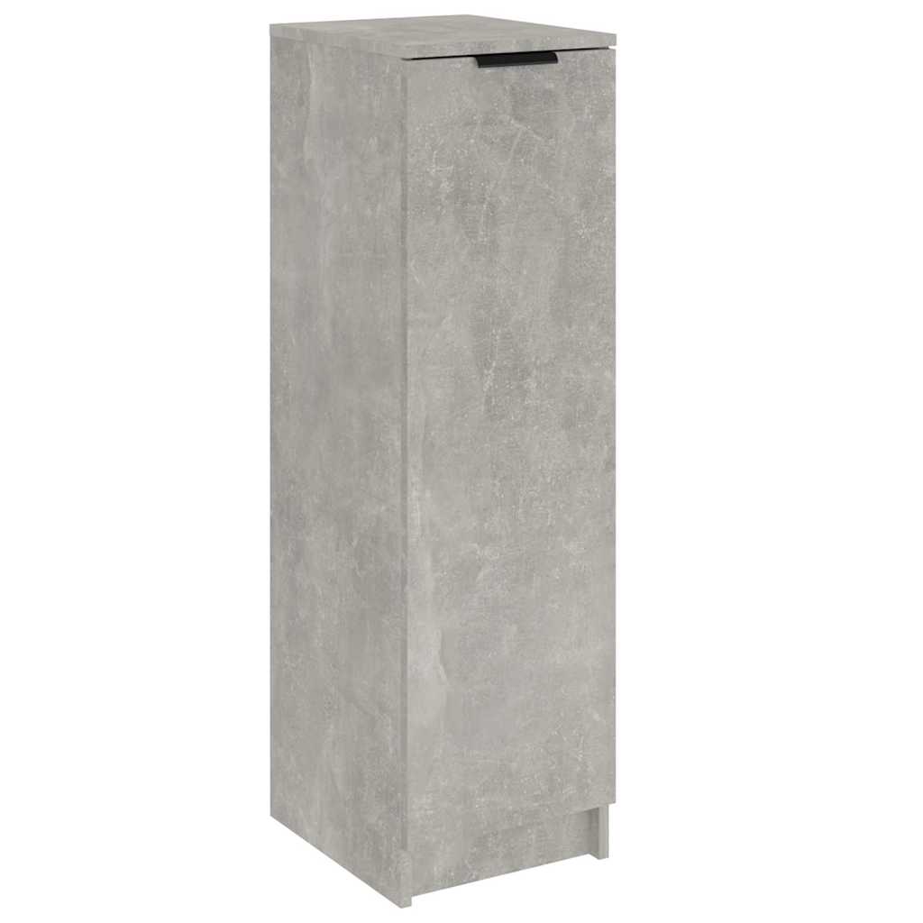 vidaXL Shoe Cabinet | Concrete grey | Engineered wood | Compact | Shoe Cabinet 2