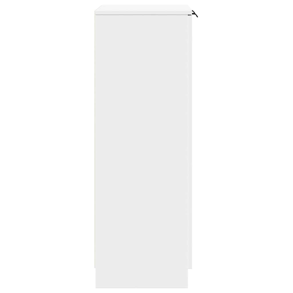vidaXL Shoe Cabinet | White | Engineered Wood | Medium | Shoe Cabinet 5