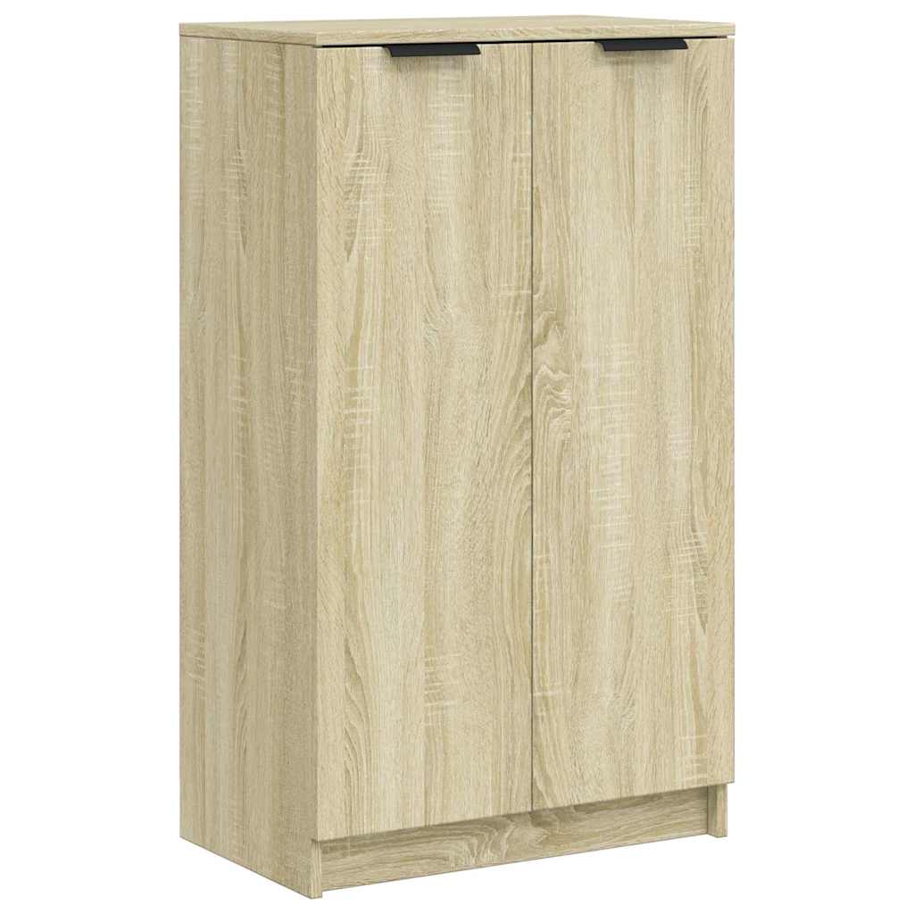 vidaXL Shoe Cabinet | Sonoma Oak | Engineered Wood | Medium | Shoe Cabinet 2