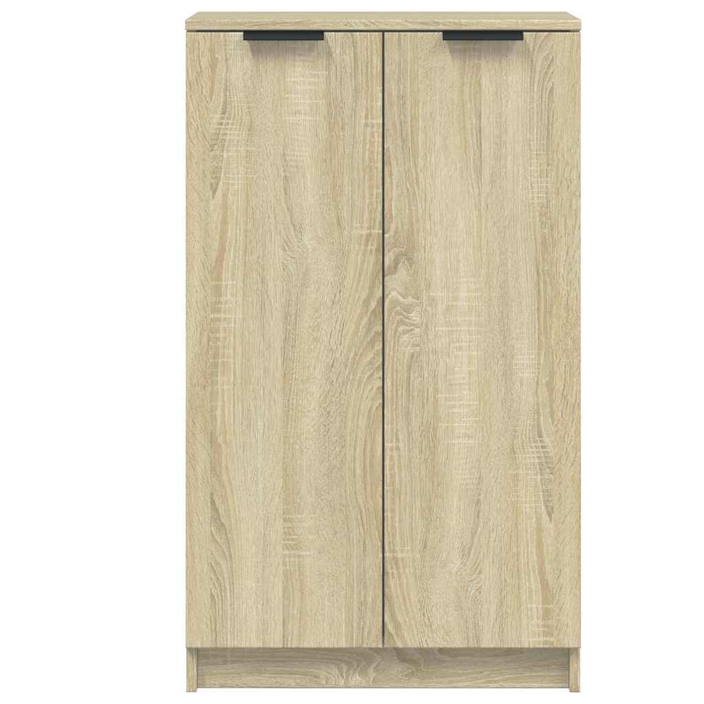 vidaXL Shoe Cabinet | Sonoma Oak | Engineered Wood | Medium | Shoe Cabinet 4