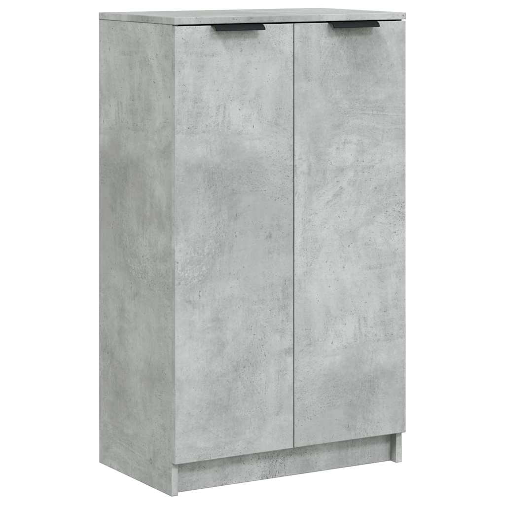 vidaXL Shoe Cabinet | Concrete grey | Engineered wood | Medium | Shoe Cabinet 2