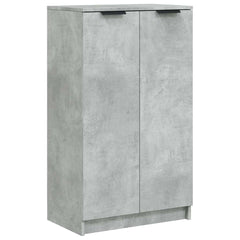 vidaXL Shoe Cabinet | Concrete grey | Engineered wood | Medium | Shoe Cabinet 2