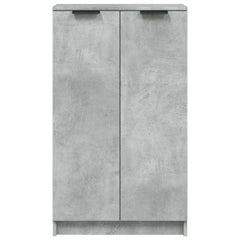vidaXL Shoe Cabinet | Concrete grey | Engineered wood | Medium | Shoe Cabinet 4