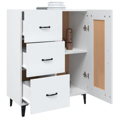 vidaXL Sideboard White 69.5x34x90 cm Engineered Wood 5