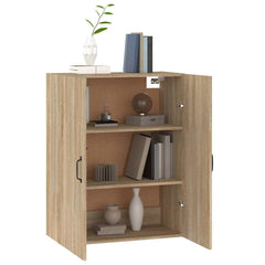 vidaXL Hanging Cabinet Sonoma Oak 69,5x34x90 cm Engineered Wood 5