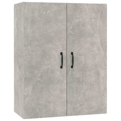 vidaXL Hanging Cabinet Concrete Grey 69,5x34x90 cm Engineered Wood 2