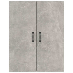 vidaXL Hanging Cabinet Concrete Grey 69,5x34x90 cm Engineered Wood 6