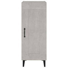 vidaXL Sideboard | Concrete Grey | Engineered Wood | Compact | Sideboard 5