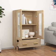 Highboard 70x31x115 cm Engineered Wood Sonoma oak