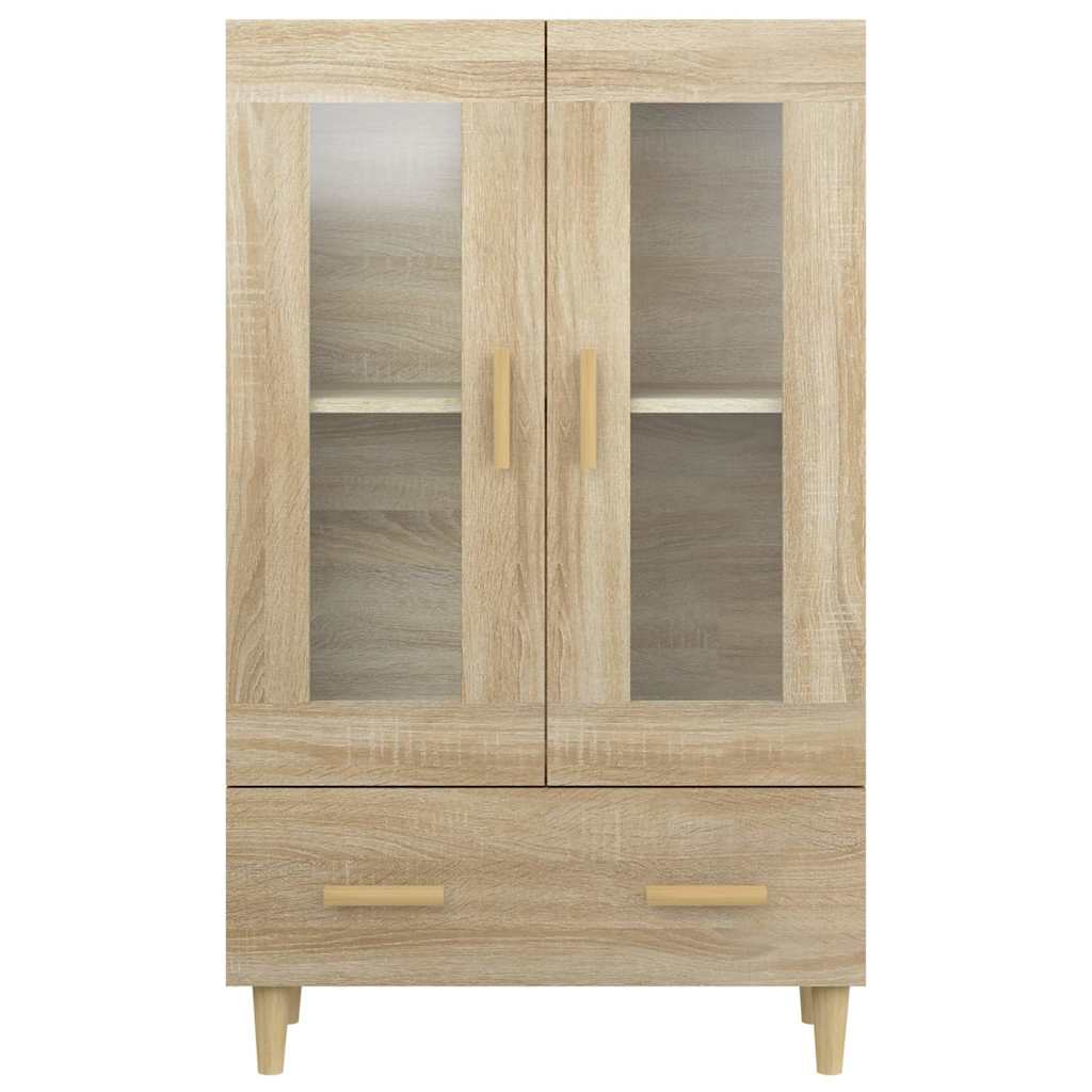 Highboard 70x31x115 cm Engineered Wood Sonoma oak