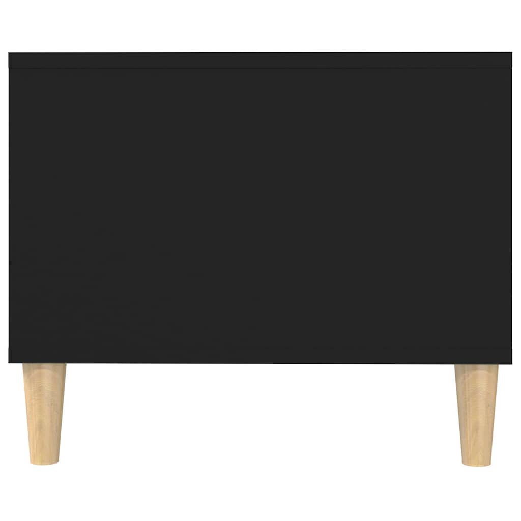 vidaXL Coffee Table Black 102x50x40 cm Engineered Wood 5