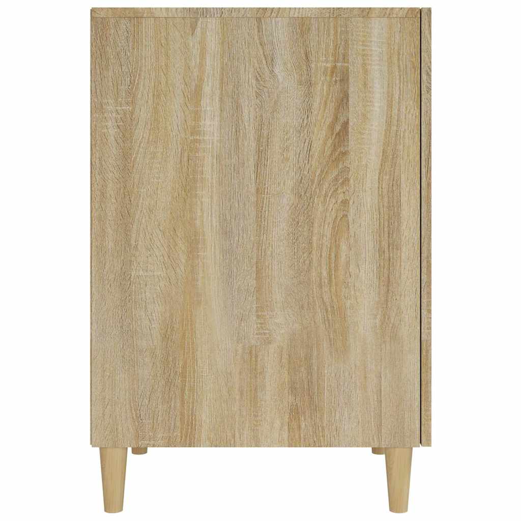 Desk 140x50x75 cm Engineered Wood Sonoma oak