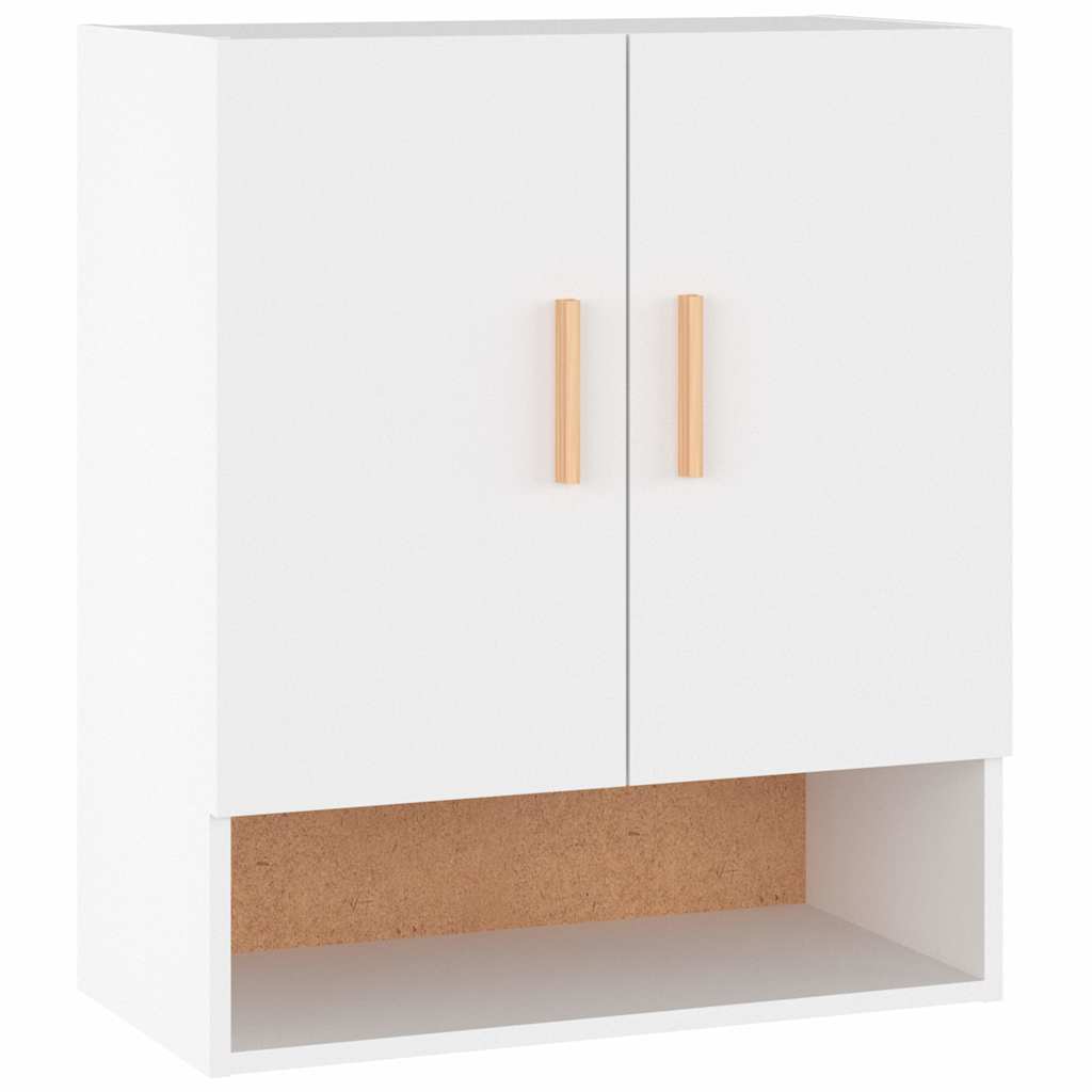 Wall Cabinet 60x31x70 cm Engineered Wood White