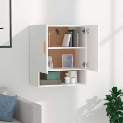 Wall Cabinet 60x31x70 cm Engineered Wood White