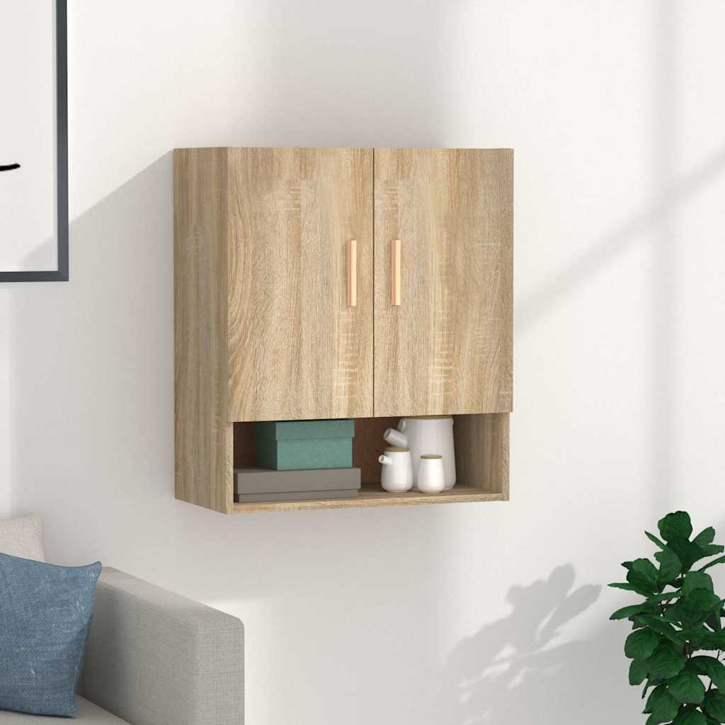 Wall Cabinet 60x31x70 cm Engineered Wood Sonoma oak