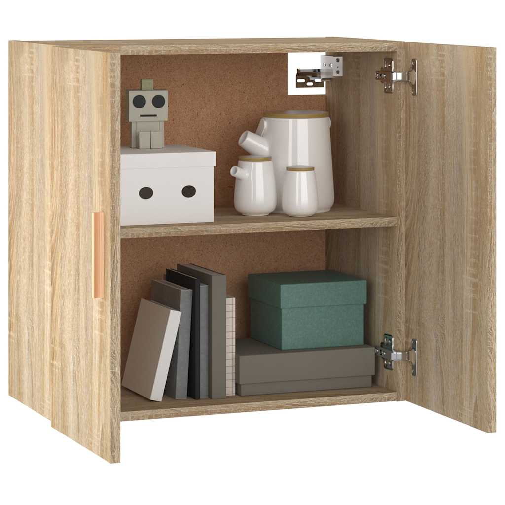vidaXL Wall Cabinet | Sonoma Oak | Engineered Wood | 60cm x 30cm x 60cm 4