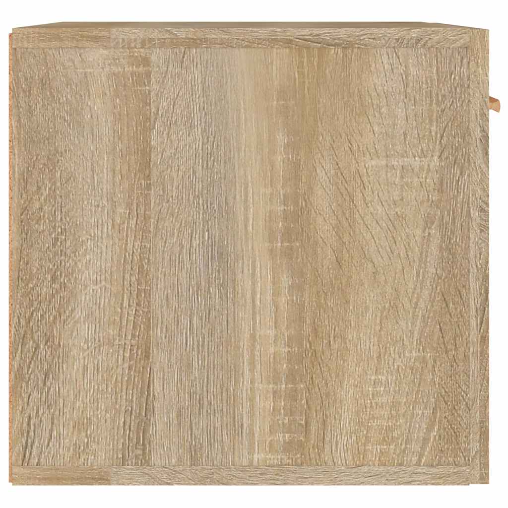vidaXL Wall Cabinet Sonoma Oak 60x36.5x35 cm Engineered Wood 6