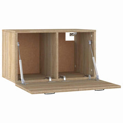 vidaXL Wall Cabinet Sonoma Oak 60x36.5x35 cm Engineered Wood 4