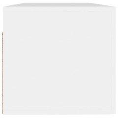 vidaXL Floating Cabinet | White | Engineered wood | Medium | Wall mounting 6