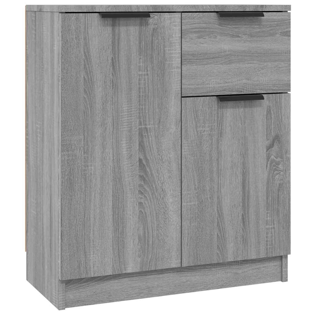 vidaXL Sideboard Grey Sonoma 60x30x70 cm Engineered Wood 2