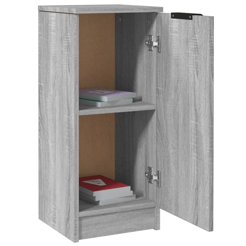 vidaXL Sideboard Grey Sonoma 30x30x70 cm Engineered Wood 6