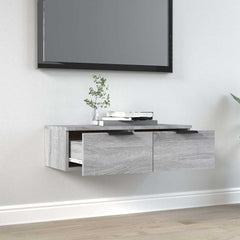 vidaXL Wall Cabinet Grey Sonoma 68x30x20 cm Engineered Wood 3