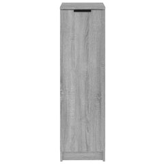 vidaXL Shoe Cabinet Grey Sonoma 30x35x100 cm Engineered Wood 5