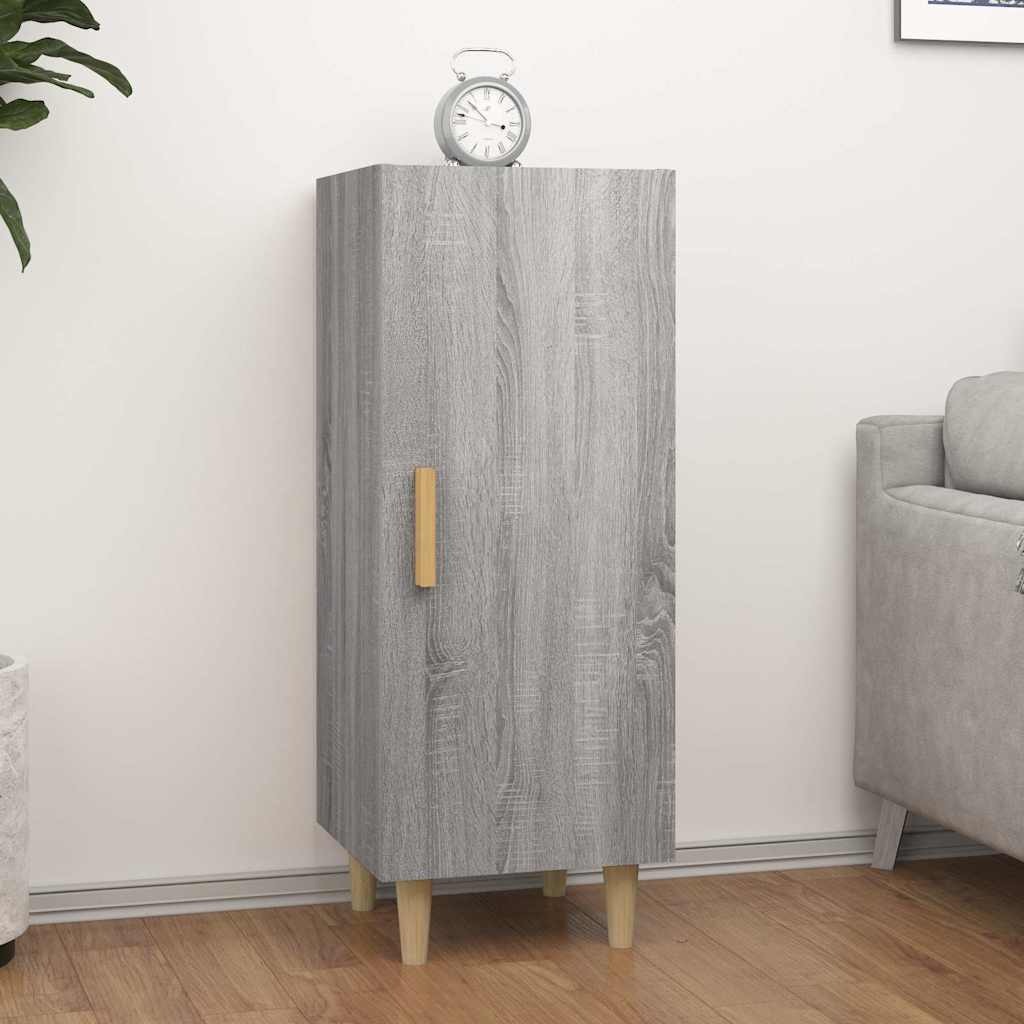 Sideboard 34,5x34x90 cm Engineered Wood Grey sonoma