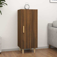 Sideboard 34,5x34x90 cm Engineered Wood Brown oak