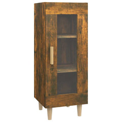 Sideboard 34,5x34x90 cm Engineered Wood Smoked oak