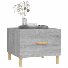 vidaXL Coffee Tables 2 pcs Grey Sonoma 50x50x40 cm Engineered Wood 5