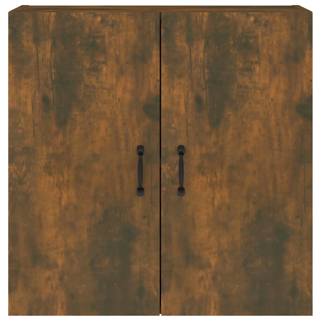 vidaXL Wall Cabinet Smoked Oak 60x31x60 cm Engineered Wood 3